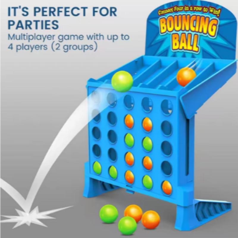 Party Games Crazy - Bouncing Linking Shots Board Game, Connect