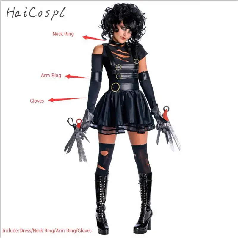 Party Games Youtube - 2026 Movie Edward Scissorhands Cosplay Costumes