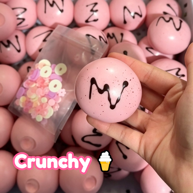 Party Games Crazy - Crispy Brownie Ice Cream Ball Squishy