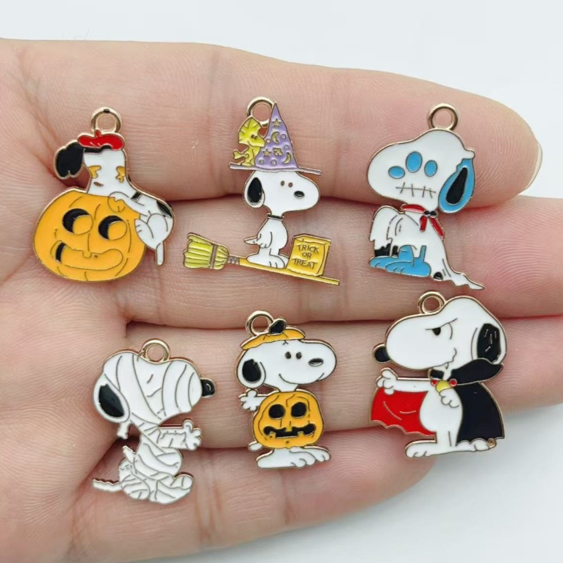 10Pcs Cute Halloween Cartoon P - Party Games Crazy 评论和价格