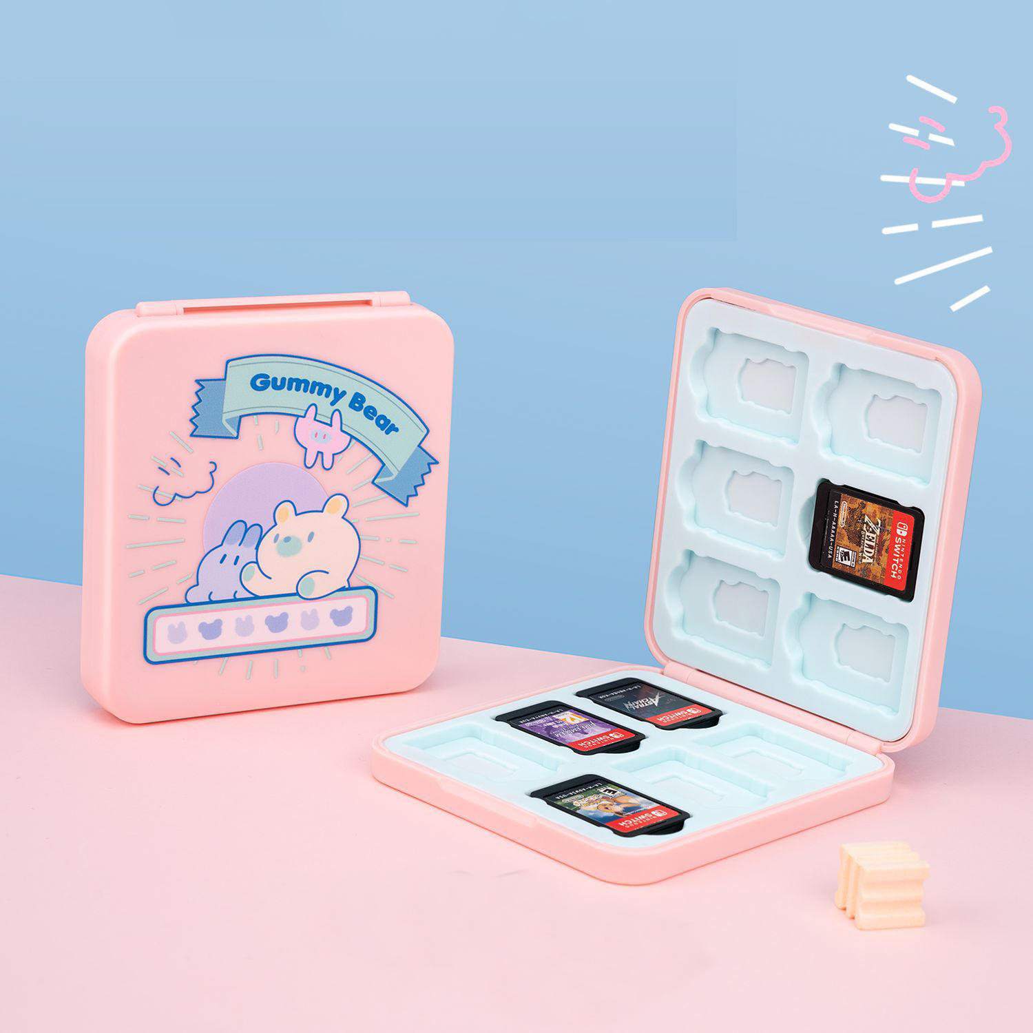 Hard Shell Game Cards Storage  - Party Games Nintendo 评论和价格
