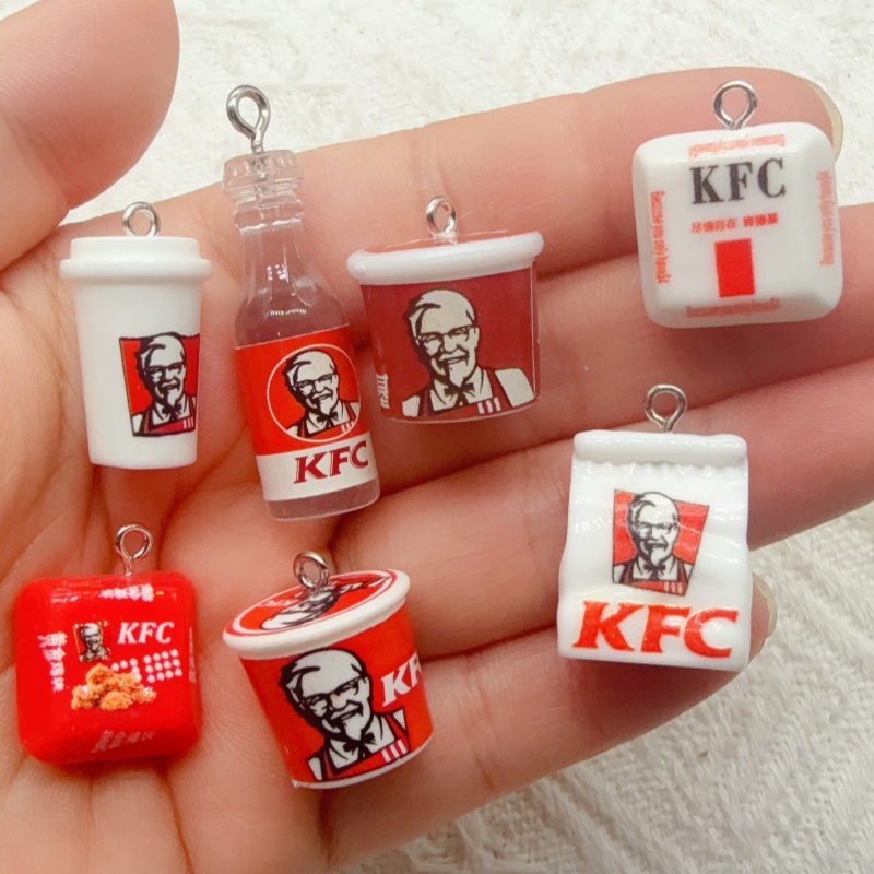 10pcs cartoon resin food bag k - Party Games Crazy 评论和价格