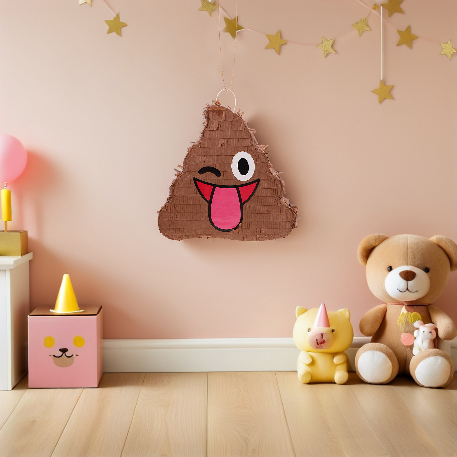 1Set Funny Poop Pinyata for Ki - Party Games Easy Kids 评论和价格