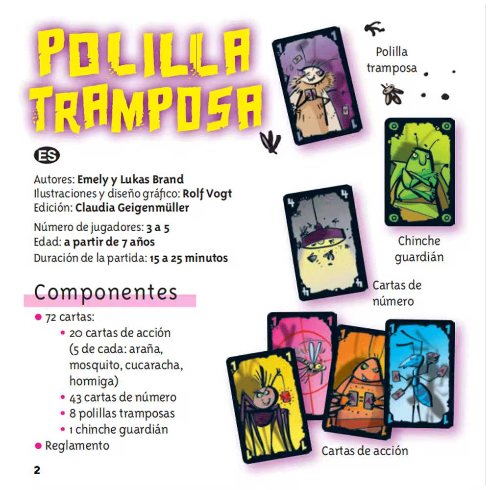 Cheating Moth Spanish Card Gam - Party Games Juegos De Mesa 评论和价格