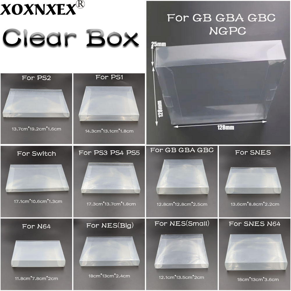 Transparent Clear Game Box Pro - Party Games Nintendo 评论和价格