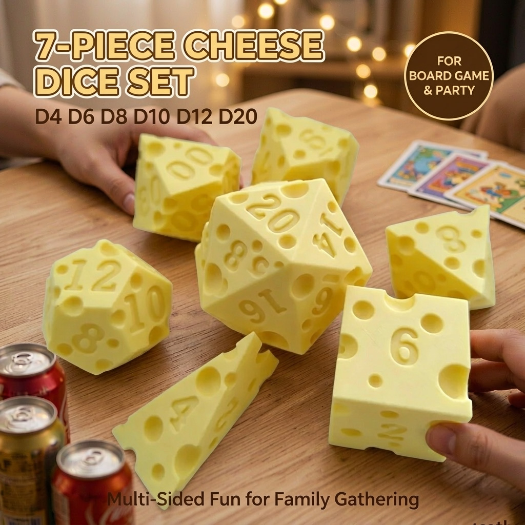 Creative Irregular Cheese Shap - Party Games No Props 评论和价格