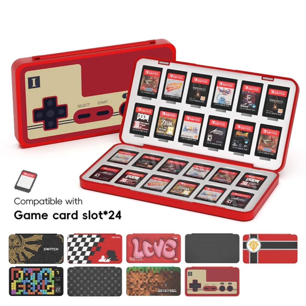24 in 1 Game Card Case for Swi - Party Games Nintendo 评论和价格