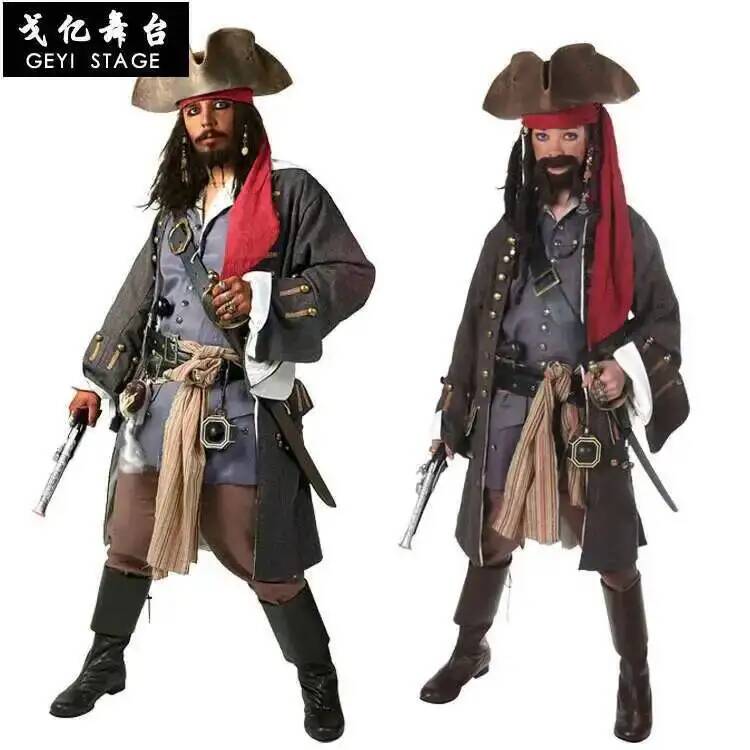 Adult Halloween Pirates Cospla - Party Games Youtube 评论和价格