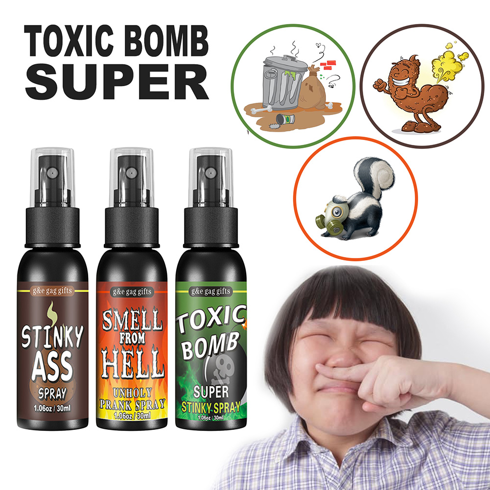 30ml Fart Gag Spray Prank Joke - Party Games Bomb 评论和价格