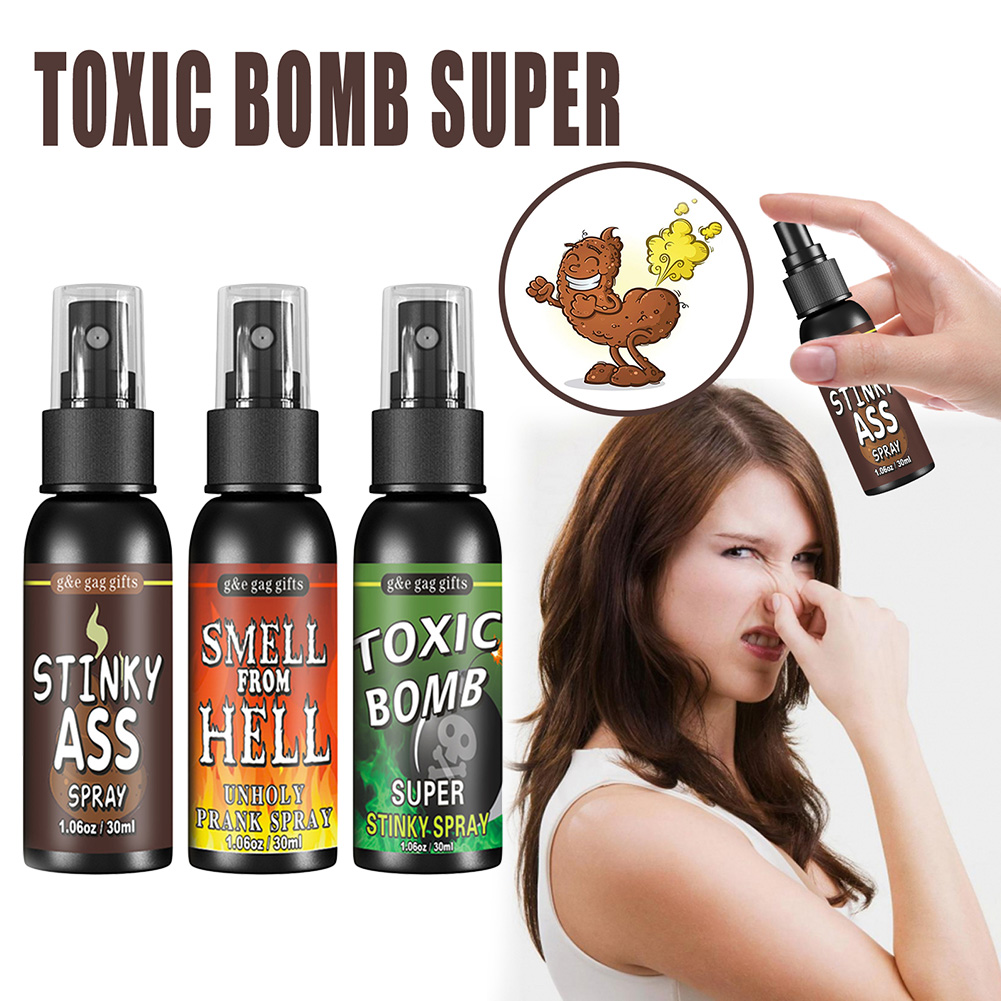 30ml Fart Gag Spray Prank Joke - Party Games Bomb 评论和价格