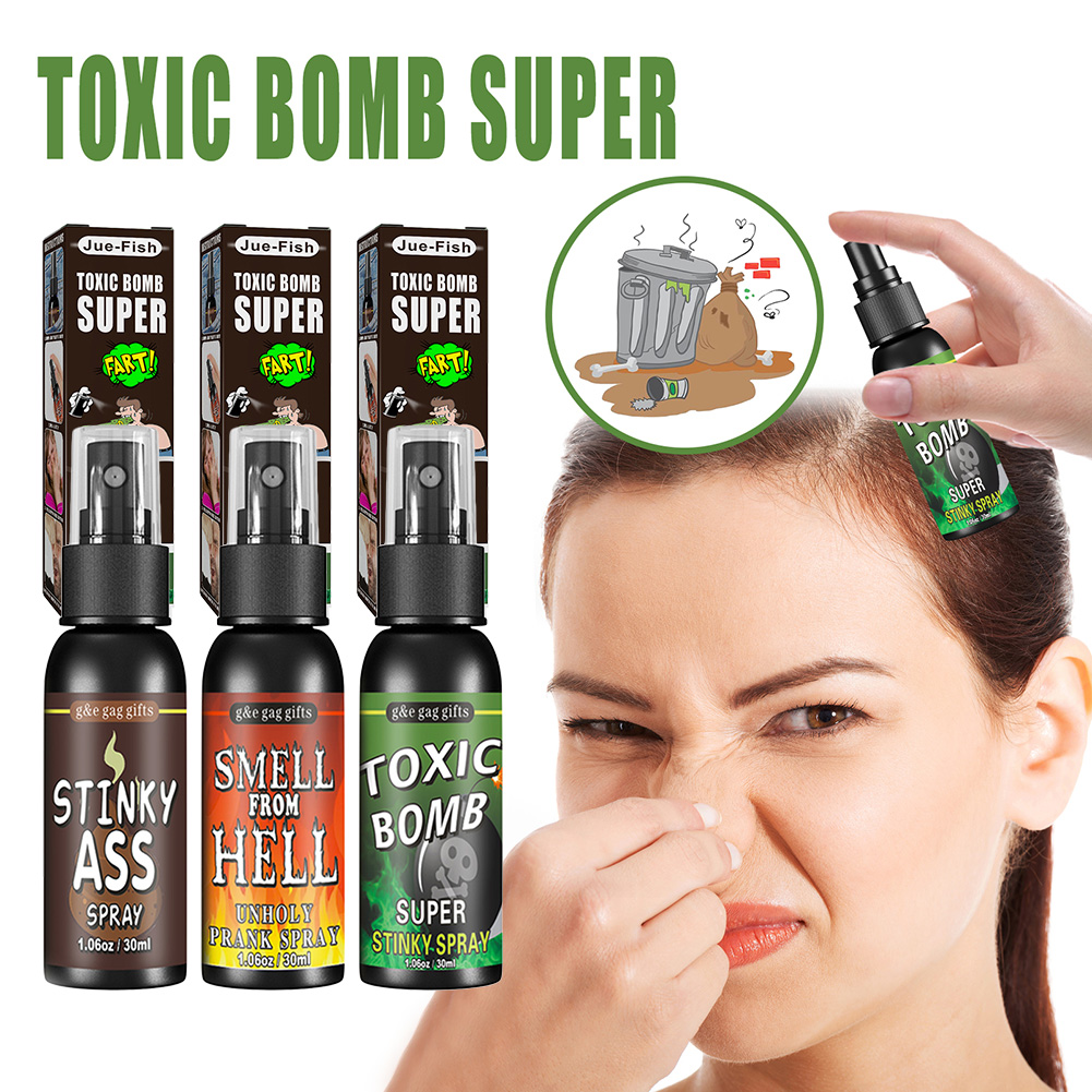 30ml Fart Gag Spray Prank Joke - Party Games Bomb 评论和价格