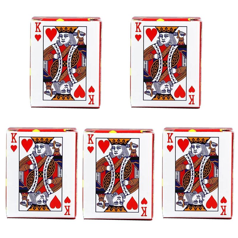 Mini Poker Playing Cards Cute  - Party Games Juegos De Mesa 评论和价格