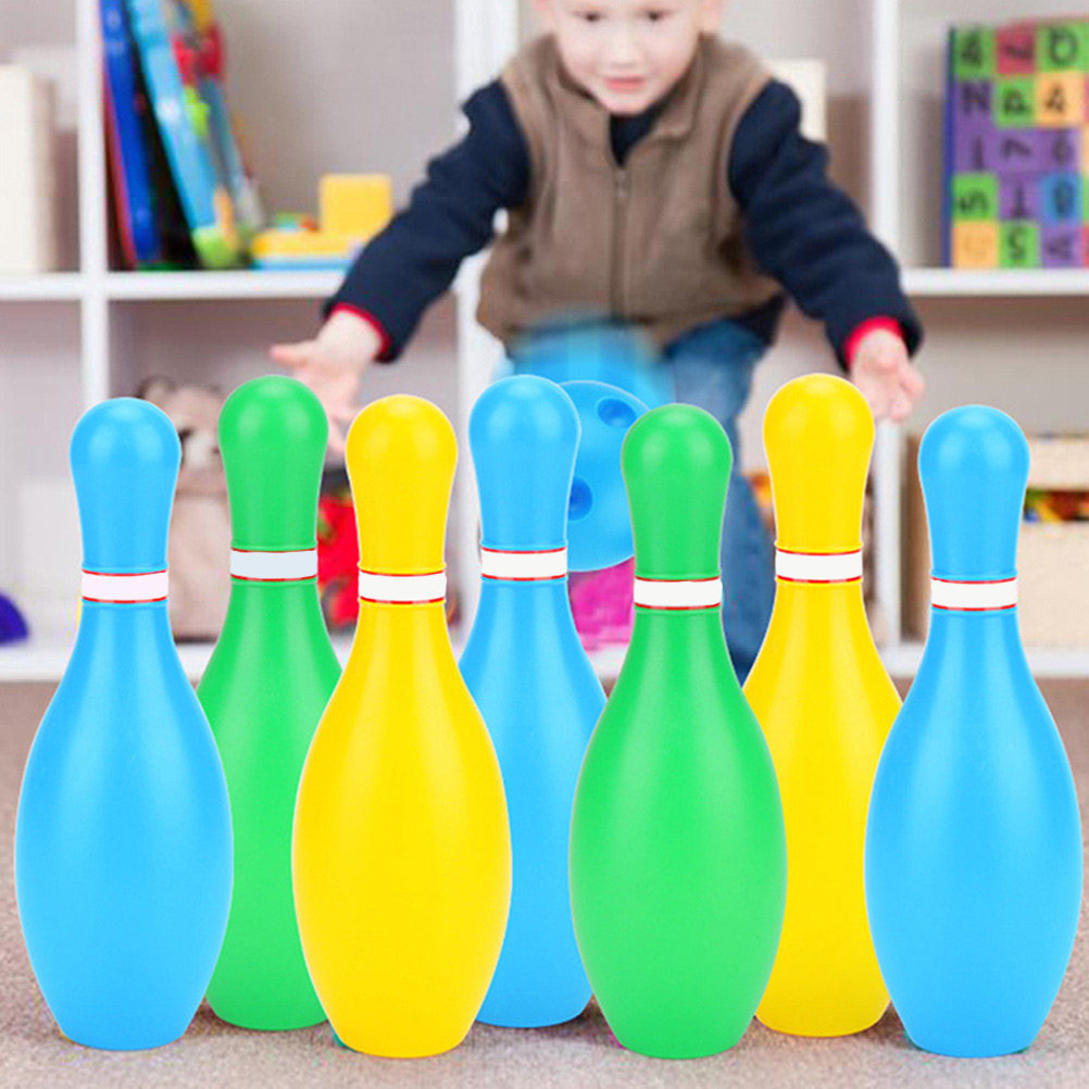 2Sets Children's Bowling Pin B - Party Games Easy Kids 评论和价格