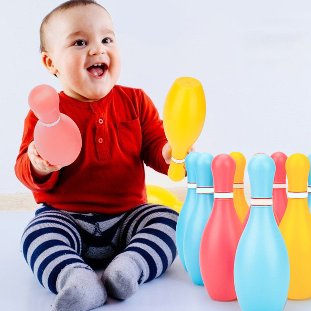 2Sets Children's Bowling Pin B - Party Games Easy Kids 评论和价格