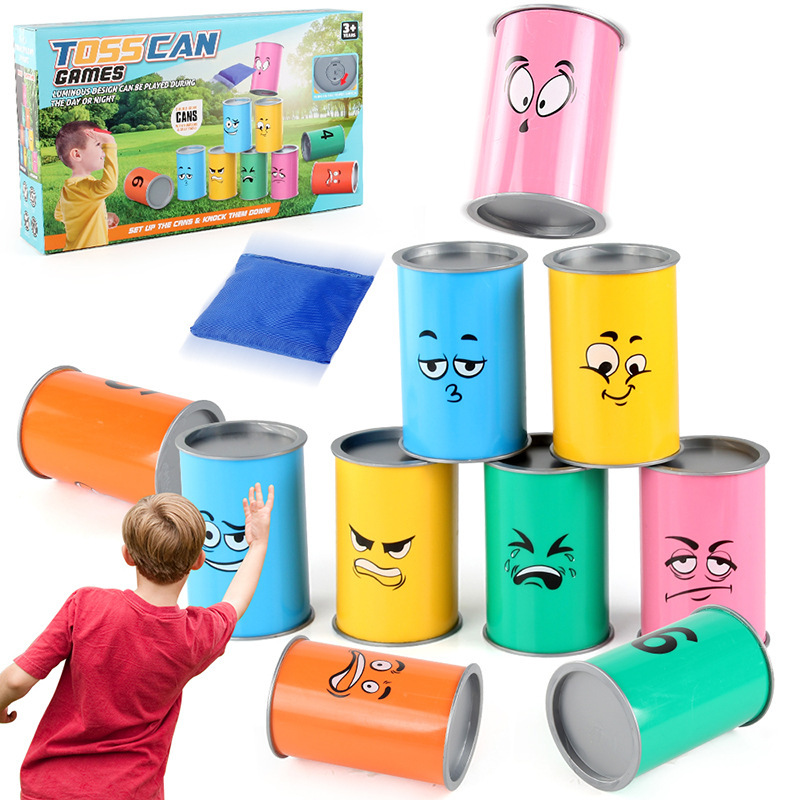 Children's Can Throwing Knockd - Limbo Game Set 评论和价格