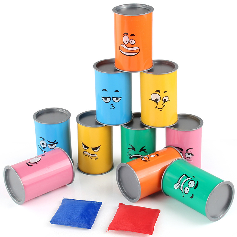 Children's Can Throwing Knockd - Limbo Game Set 评论和价格