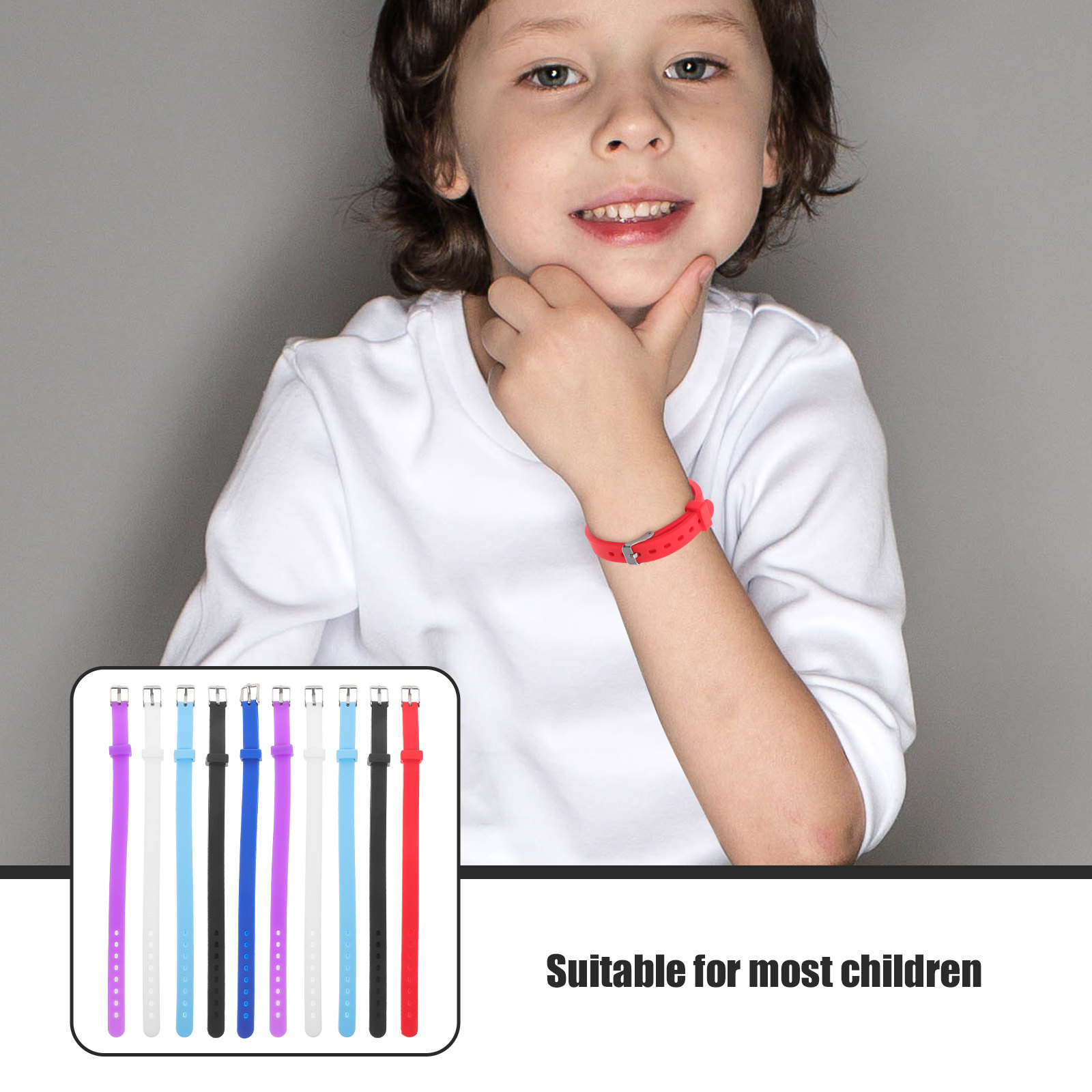 14Pcs Silicone Wristbands Soli - Party Games Kid Friendly 评论和价格