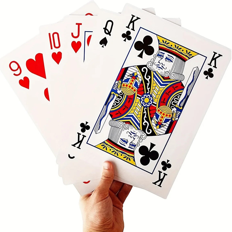 Oversized Playing Cards Jumbo  - Party Games Juegos De Mesa 评论和价格